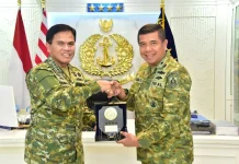 Kasal Pimpin Sertijab Danpusteral Perkuat Pembinaan Teritorial Laut
