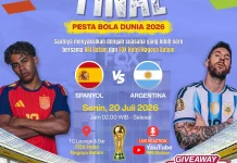 Jangan Lewatkan! RRI Batam Gelar Nobar Final Piala Dunia 2026 di FOX Hotel Nagoya