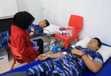 Hari Bakti TNI AU Ke-79, Lanud Hang Nadim Gelar Donor Darah