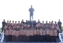 Lanud Hang Nadim Regenerasi Kepemimpinan Saka Dirgantara Angkatan V