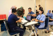 Hari Bakti TNI AU Ke-79, Lanud Hang Nadim Partisipasi Donor Darah