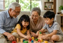Peran Kakek Nenek Penting Dukung Tumbuh Kembang Anak