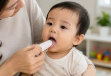 Cara Aman Membersihkan Lidah Balita dari Sisa Susu
