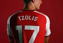 Arsenal Datangkan Tzolis Sebagai Pengganti Trossard