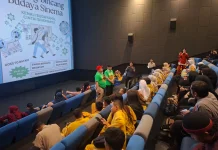 Kemenbud Hadirkan Nonton Bareng Film Anak-anak Bambu Bersama Pelajar Kota Batam