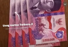 [Hoaks] Bank Indonesia Menerbitkan Uang Kertas 5 Juta Bergambar Soekarno