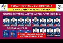Daftar 18 Pemain Timnas Voli Putra Indonesia di Asian Games 2026