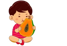 Pepaya Baik untuk Pencernaan Anak
