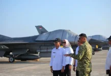 Wali Kota Batam Tinjau Alpalhankam TNI AU di Lanud Hang Nadim Batam