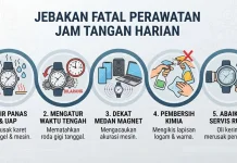 Jebakan Fatal Perawatan Jam Tangan Harian