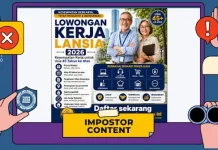 [Hoaks] Tautan Lowongan Kerja untuk Lansia