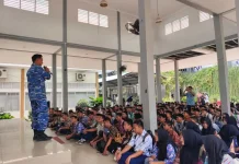 Lanud Hang Nadim Sosialisasikan KKRI kepada Pelajar di Kota Batam