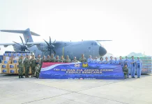 TNI AU Salurkan 46,0 Ton Bantuan Kemanusiaan untuk Korban Bencana NTT