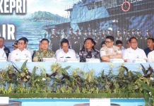 TNI AL Perkuat Sinergi Berantas 2,6 Ton Sabu Cair di Kepri