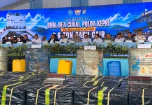 Bea Cukai-BNN Amankan 2,6 Ton Sabu Cair dari Kapal Berbendera Tanzania