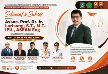 Larisang Terpilih Ketua BKTI-PII Kepri, Perkuat Ekosistem Industri