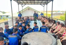Lanud Hang Nadim Dorong Pembinaan Generasi Muda lewat Saka Dirgantara