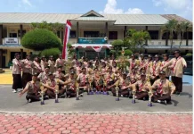 Pramuka MAN 1 Batam Raih Juara Umum Tanjak Emas 2026 Tingkat Nasional