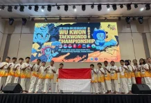 23 Atlet Taekwondo Kharisma Bangsa Batam Berlaga di Malaysia