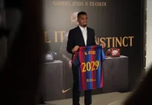 Barcelona Resmi Rekrut Gabriel Jesus dari Arsenal