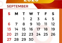 Peringatan pada Tanggal 5 September