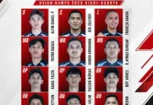 Daftar 12 Pemain Timnas Voli putra Indonesia di Asian Games 2026