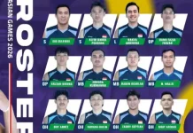 Daftar 12 Pemain Timnas Voli putra Indonesia di Asian Games 2026