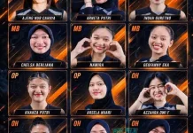 Daftar 12 Pemain Timnas Voli Putri di Asian Games 2026