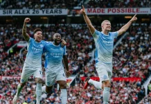 Haaland Bawa Manchester City Menang 1-0 atas MU di Derby Manchester