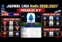 Jadwal Pertandingan Liga Italia Matchday ke-5 Tahun 2026/2027