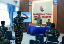 Lanud Hang Nadim Terima Wasev dan Safari Binpersman Spersau