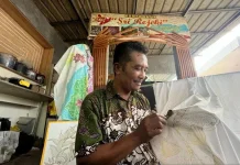 Proses Kreatif Membuat Batik Gonggong