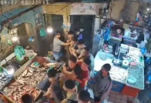 Pria Ditangkap Usai Bacok Warga di Pasar Tos 3000 Batam