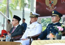 Lanud Hang Nadim Ikuti Upacara Hari Kesaktian Pancasila di Batam