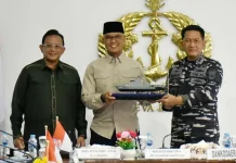 Komisi I DPR RI Bahas Penguatan Keamanan Maritim Bersama Kodaeral IV
