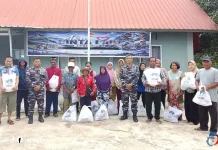 Kodaeral IV Bagikan Sembako, Perkuat Kedekatan dengan Masyarakat Pesisir