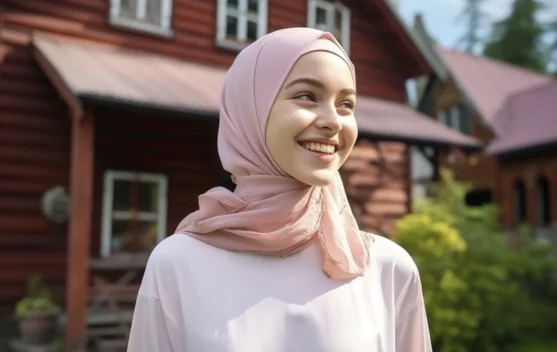 Jersey atau Voal, Pilihan Nyaman Jilbab Ramadan