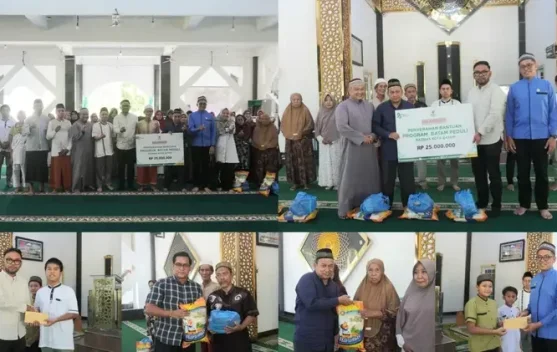 Batamindo dan BAZNAS Batam Berbagi Sembako untuk Warga Dhuafa