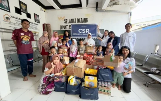 Aston Inn Gideon Batam Gelar Kegiatan Sosial di Panti Asuhan