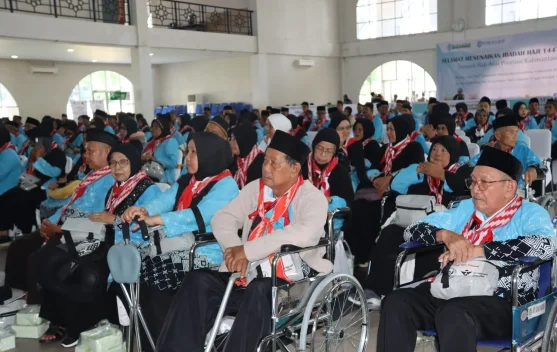 Kloter XVI Embarkasi Batam Asal Kota Pontianak Telah Berangkat Ke Tanah Suci