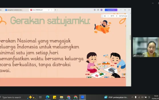 BKKBN Kepri : Luangkan 1 Jam Tanpa Gadget