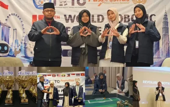Santri Batam Borong Empat Juara Robotika Internasional di Malaysia