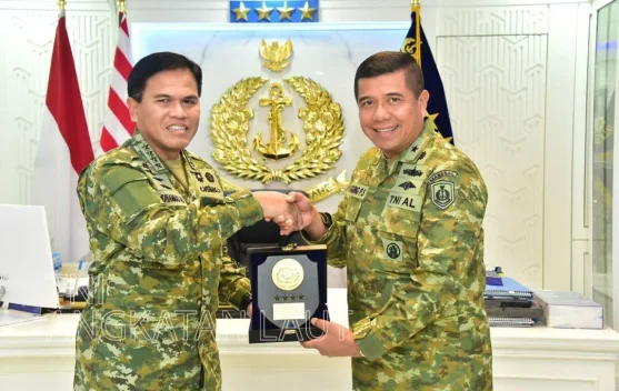 Kasal Pimpin Sertijab Danpusteral Perkuat Pembinaan Teritorial Laut