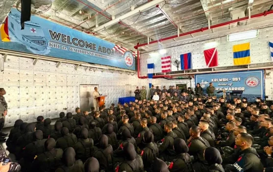 Wamenhan Lepas Pelayaran P3MD 2026 Tanamkan Jiwa Nasionalisme Bangsa