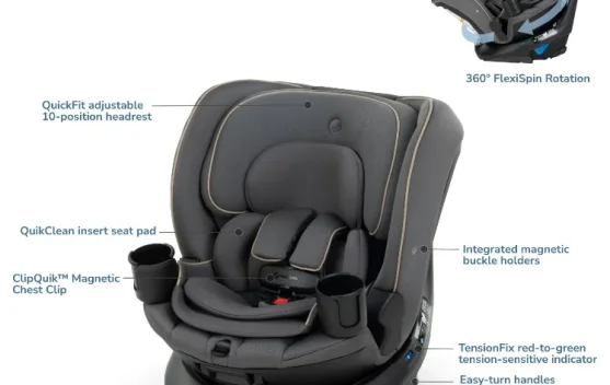 Populer di Kalangan Orang Tua, Ini Kelebihan Car Seat Sistem Putar 360 Derajat