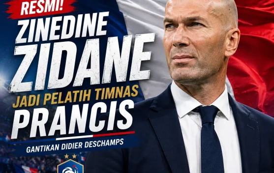 Resmi! Zinedine Zidane Jadi Pelatih Timnas Prancis, Akhiri Era Didier Deschamps