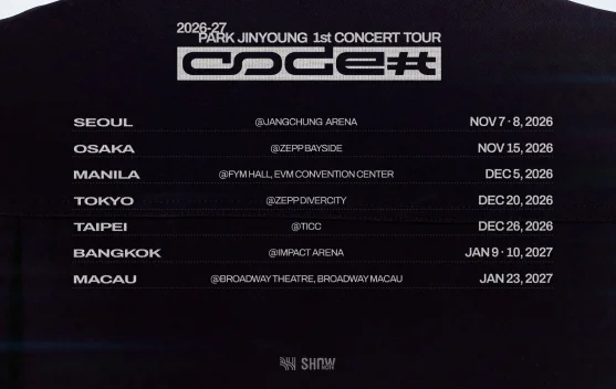 Park Jinyoung Siap Sapa Penggemar Asia lewat Tur [CODE#]