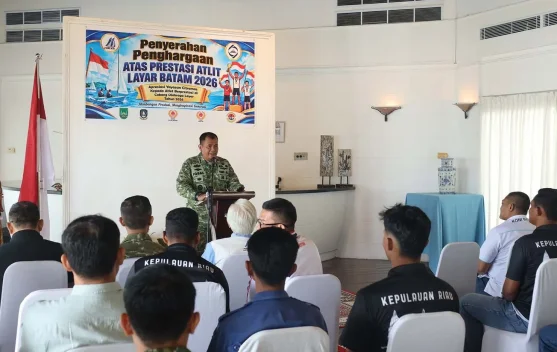 Kodaeral IV Apresiasi Atlet Layar Batam Berprestasi Tahun 2026