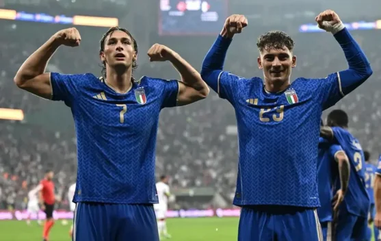 Italia Raih Kemenangan Perdana Atas Turki