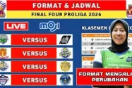 Jadwal Pertandingan Final Four Proliga Pekan- 1 Tahun 2026